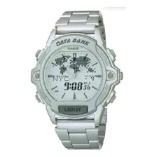 Reloj Casio Data Bank Abx-23ud-8evzdf Agte Oficial 