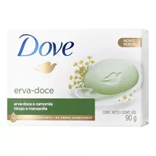 Sabão Em Barra Dove Erva-doce E Camomila De 90 G