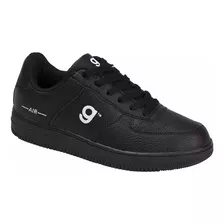 Zapatillas Sneakers Hombre Gummi Force Air Urbanas Negras