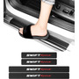 Sticker Cubre Estribos Fibra De Carbon Para Suzuki Swift 4p