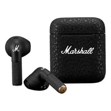 Marshall Audifonos Inalambricos Minor Ill Negro Color De La Luz Verde