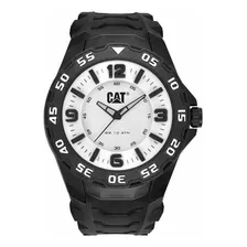 Reloj Cat Hombre Lb-111-21-231 Motion /jordy Color De La Correa Negro/blanco Color Del Bisel Negro Color Del Fondo Negro