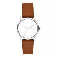 Reloj Mujer Dkny Soho Piel Color De La Correa Café