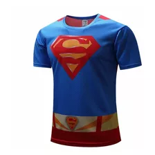 Camiseta Camisa Blusa Super Heróis Dry Fit 262