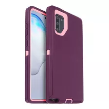 Funda Resistente Para Samsung Galaxy Note 10 - Rosa