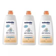 3 Estrella Baby Oleo Calcáreo X 500ml Sin Fragancia (1,5 L)