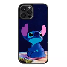 Funda Para Celular Lilo Y Stitch Fondo Azul Sentado Marvel