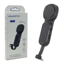 Adaptador Suporte Tipo C Carregador Fone Original H'maston