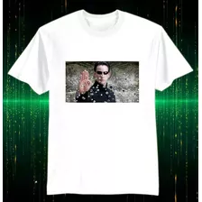 Playera Matrix Neo Keanu Reeves Playera Blanca O Negra