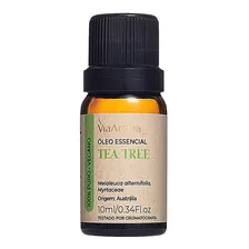 Óleo Essencial Tea Tree Melaleuca 100% Natural Via Aroma