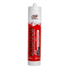 Silicone Acético Vermelho Alta Temperatura 250g Orbi Quimica