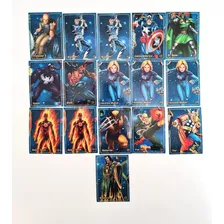 Card Marvel Figure Factory Lote 3 Unidades A Escolher Tk0j 