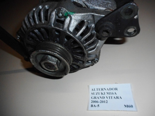 Alternador Suzuki M16a Grand Vitara 2006 - 2012 Foto 3