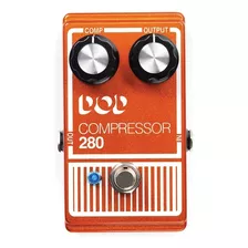 Dod Compressor 280 Pedal Color Naranja