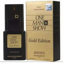 One Man Show Gold Edition Edt 100 Ml By Jacques Bogart.