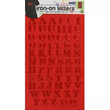 Dritz Iron-on Bordado Letras, Cooper, Color R