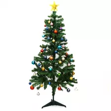Árbol Navidad 150cm Premium + Kit De Decoración De Regalo!