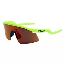 Óculos De Sol Oakley Hydra Neon Yellow Ed Limitada Biomatter Cor Tenis Ball Cor Da Lente Prizm Road