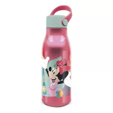 Botella Termica Infantil Wabro Manija 760ml Minnie Color Rojo