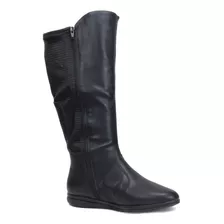 Bota Cano Alto Rasteiro Piccadilly Conforto 261032 Feminino