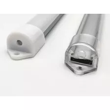 Tapas Cubierta Perfil Aluminio 1m Par Regleta Led Soporte 