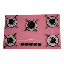 Anafe A Gas Chamalux Cooktop 5 Bocas Ultra Chama Rosa 110v/220v