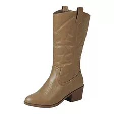 Botas Casuales Vaqueras Dama Casuales Ecuestre Cowboy Clasic