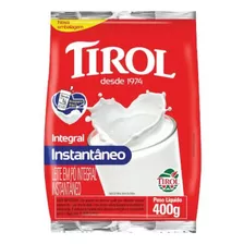 Leite Em Pó Integral Instantâneo Pacote 400g - Tirol