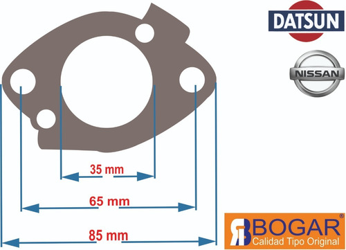 Carburador Y Adaptador 1 Garganta Nissan Pickup 1.8l Datsun  Foto 5