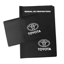 Capa Porta Manual Proprietário Toyota + Porta Doc.