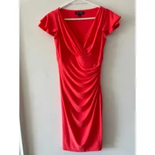 Vestido Coral Ralph Lauren Talle 0