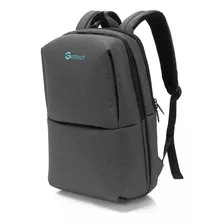 Mochila Getttech 15.6pLG Strong Resistente Al Agua Negro /vc Diseño De La Tela Lisa