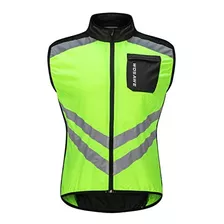 Wosawe Para Hombre Reflectante De Alta Visibilidad Ciclismo 