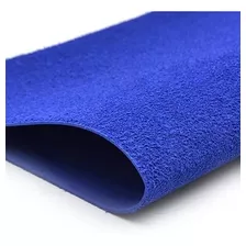 Placa De Eva Atoalhado 40 X 48cm | Make + Azul Escuro