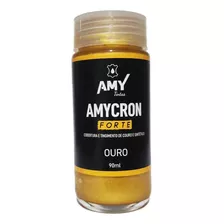 Tinta Para Couro Ouro Amycrom Forte 90ml