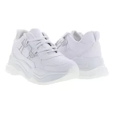 Tenis Sneakers Dama Mujer Confort Casuales Plataforma