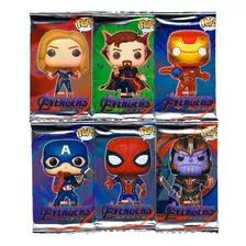 36 Sobres Con 8 Tarjetas C/u De Funko Pop Avengers End Game