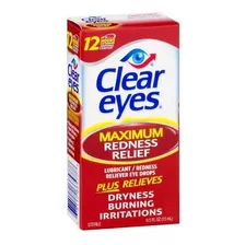 Clear Eyes Gotas Ojos Rojos Maximo Alivio 