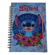 Lilo Y Stitch Agenda Holográfica Grande - Disney Stich