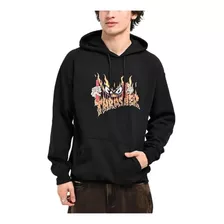 Sudadera Thrasher Sucka Free By Neckface Hood Black