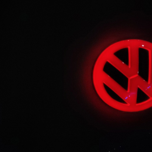 Logotipo Led Volkswagen 4d Color Vw 11 Cm Foto 5