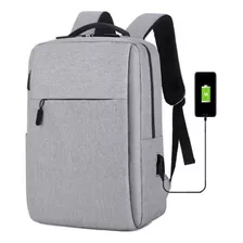 Mochila Impermeável Masculina Social Notebook Usb Completa