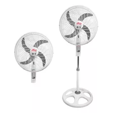 Ventilador Altezza Pedestal Malla Plastica Blanco Pro