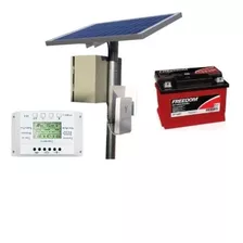 Kit Solar Offgrid Autônomo Para Câmeras Speed Dome + Modem4g