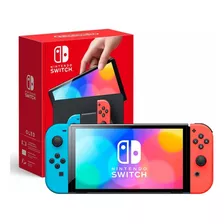 Consola Nintendo Switch Oled Neon Azul Y Rojo