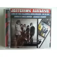 Cd Jefferson Airplane Live At The Fillmore Auditorium Novo!!