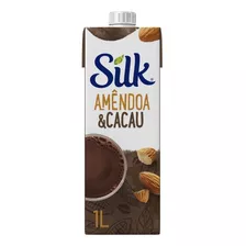 Bebida Vegetal Amêndoa E Cacau Caixa 1 Litro Silk