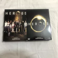 Lote C/ 2 Box Dvds - Heroes - Primeira E Segunda Temporada