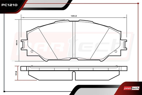 Balatas Delanteras Scion Xd 2014 Foto 2