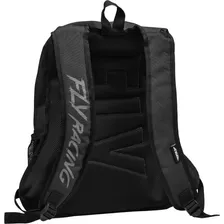 Mochila Bolsa Masculina Escolar Fly Racing Jump Rockstar 35l Cor Preto